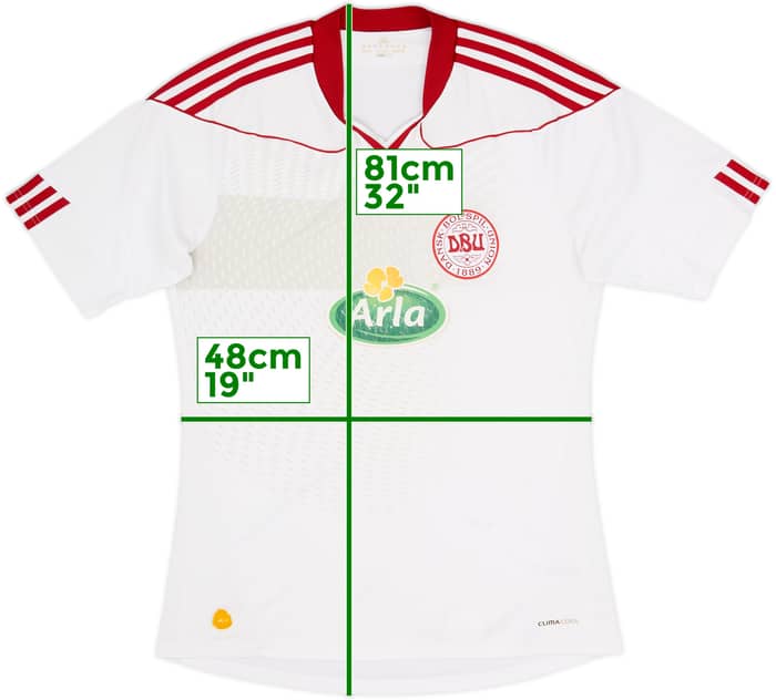 2010-11 Denmark Away Shirt - 5/10 - (M)
