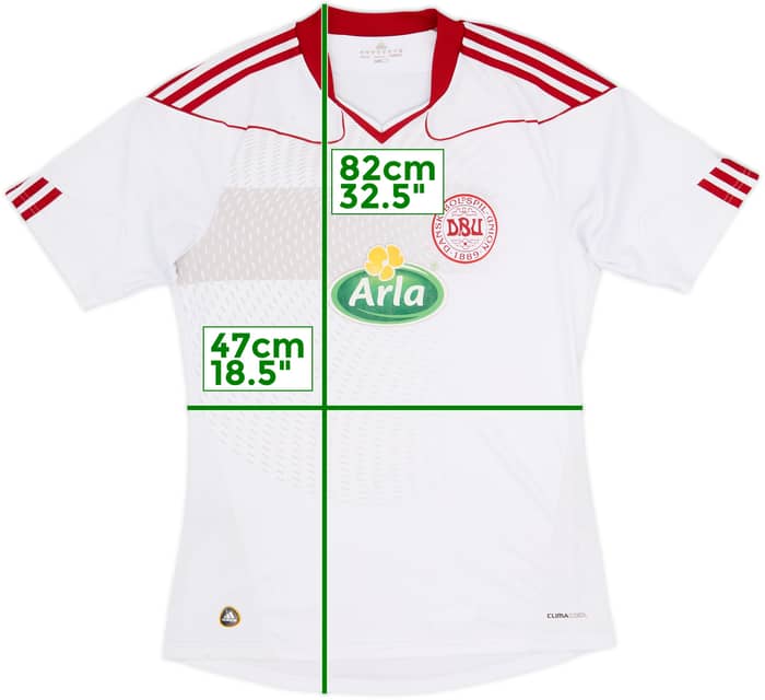 Camiseta de visitante/entrenamiento 'Fodboldskole' de Denmark 2010-11 - 5/10 - (M)