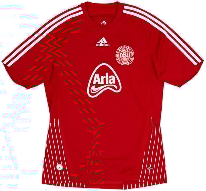 Camiseta 'Fodboldskole' de local/entrenamiento de Dinamarca 2007-10 - 8/10 - (S)