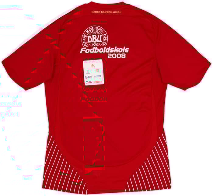 Camiseta 'Fodboldskole' de local/entrenamiento de Dinamarca 2007-10 - 8/10 - (S)