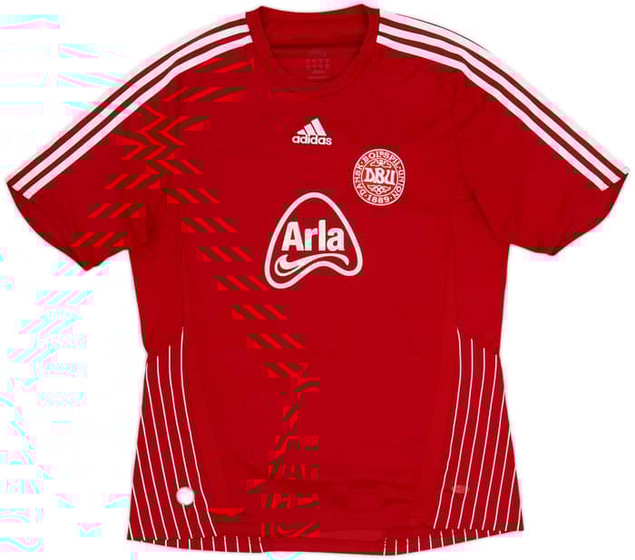 Camiseta 'Fodboldskole' de local/entrenamiento de Dinamarca 2007-10 - 6/10 - (M)