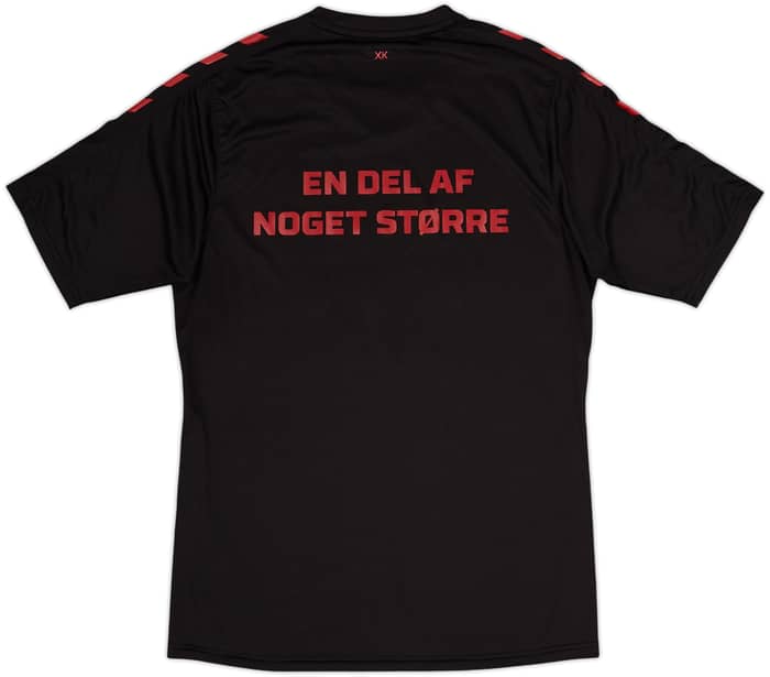 Camiseta de entrenamiento Hummel 'Fodboldskole' de Dinamarca 2020-22 - 10/10 - (M)