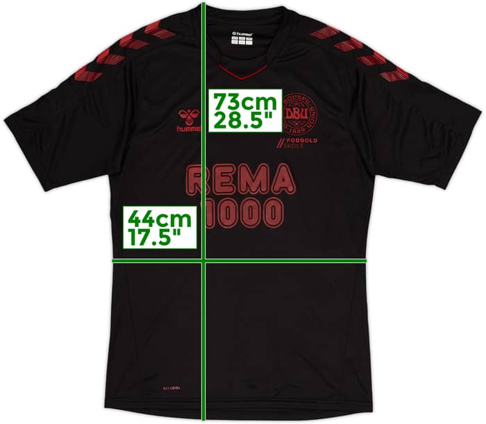 Camiseta de entrenamiento Hummel 'Fodboldskole' de Dinamarca 2020-22 - 10/10 - (M)