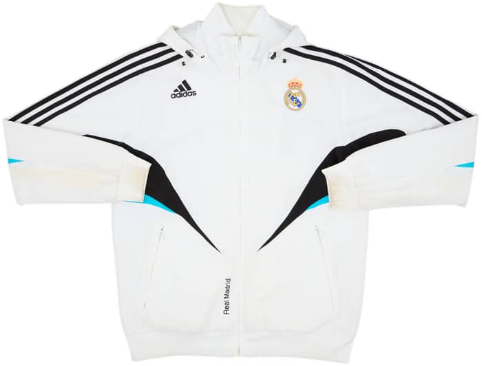 2008-09 Real Madrid adidas Hooded Track Jacket - 5/10 - (M)
