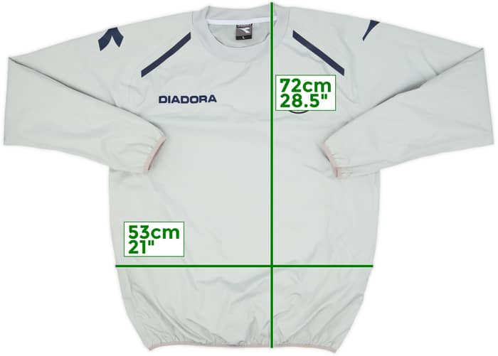 2012-13 St Mirren Diadora Drill Top - 8/10 - (L)