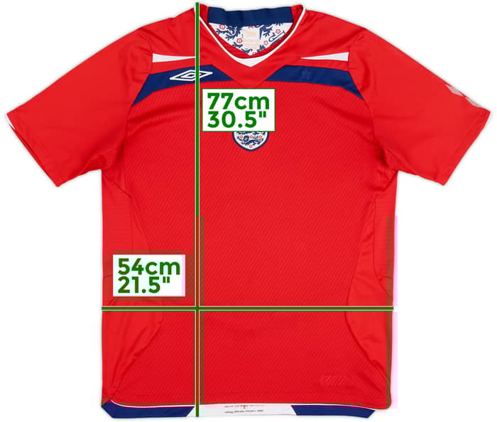 2008-10 England Away Shirt - 5/10 - (L)