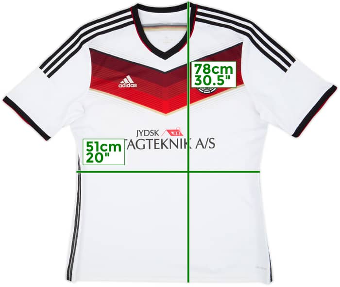 2014-15 Germany Home Shirt - 7/10 - (XL)