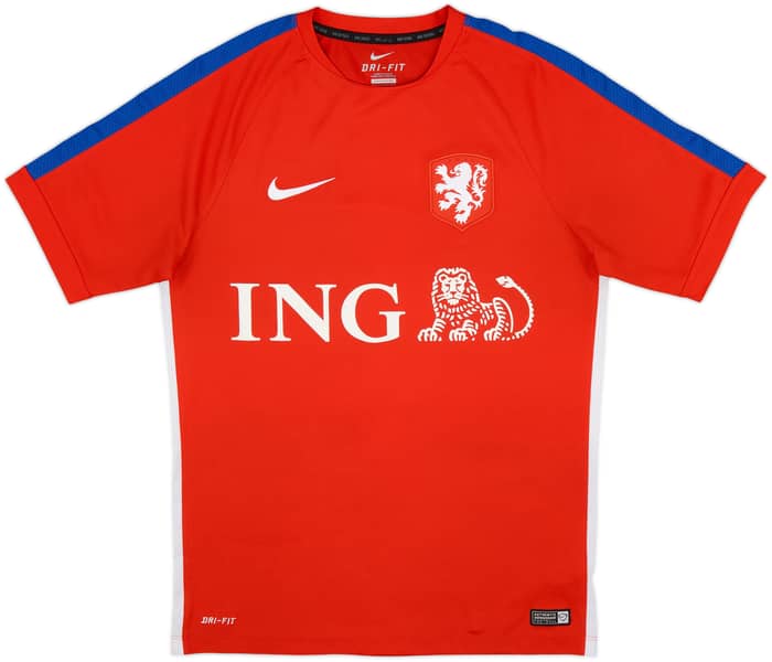2015-16 Netherlands Nike Training Shirt - 9/10 - (M)