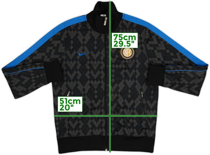 2011-12 Inter Milan Nike Track Jacket - 9/10 - (M)