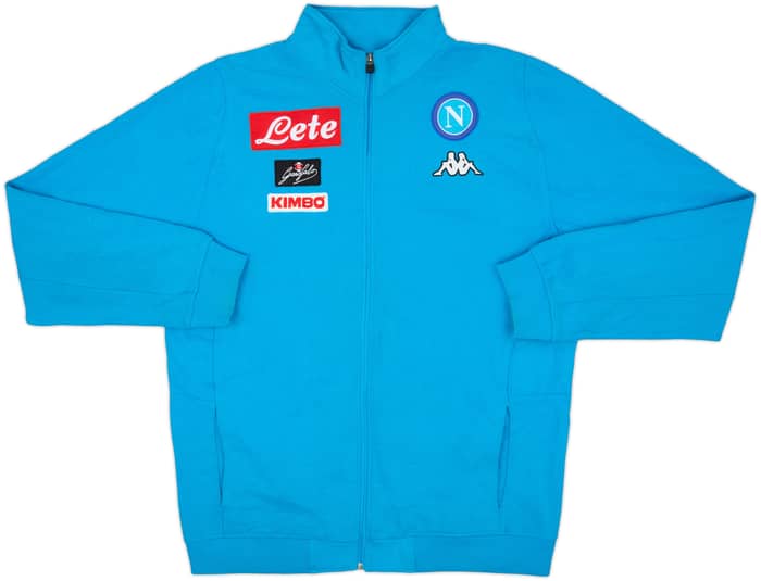 2017-18 Napoli Kappa Track Jacket - 8/10 - (3XL)