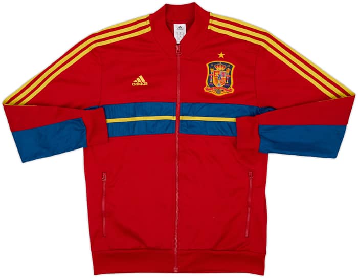 2012-13 Spain adidas Track Jacket - 8/10 - (M)