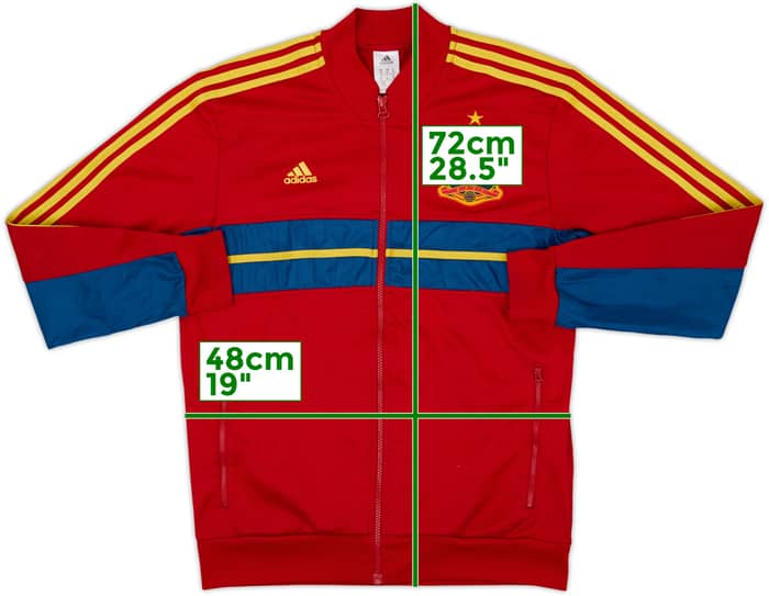 2012-13 Spain adidas Track Jacket - 8/10 - (M)