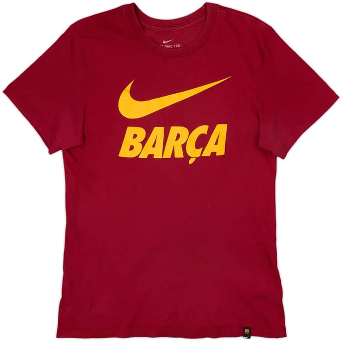 2020-21 Barcelona Nike Cotton Tee - 5/10 - (S)