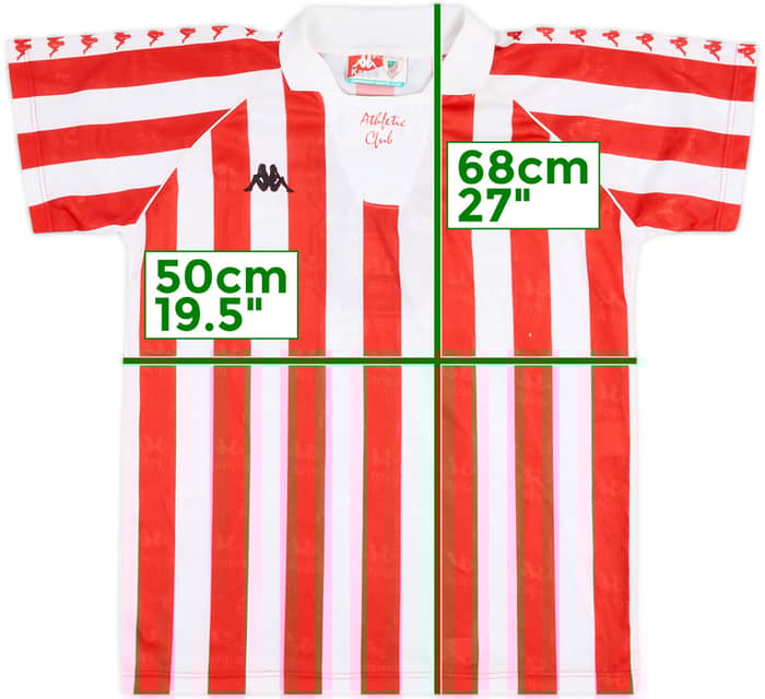 1994-95 Athletic Bilbao Player Issue Home Shirt #8 - 9/10 - (S)