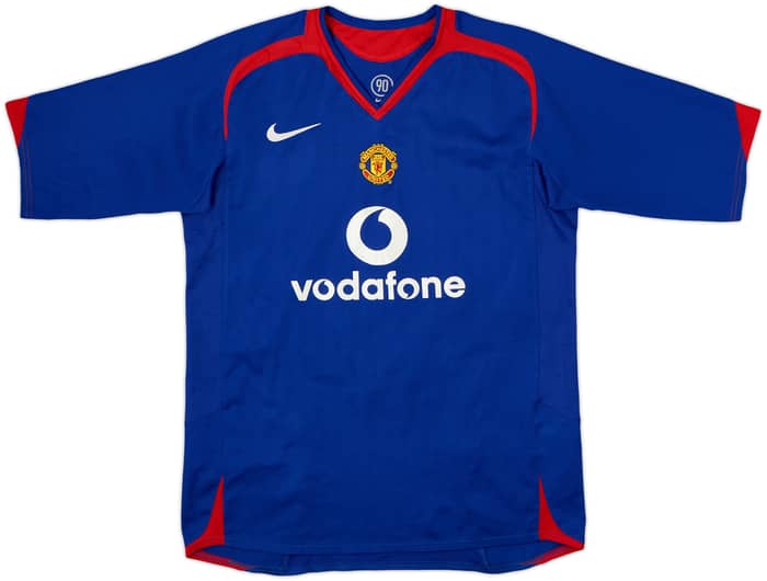 2005-06 Manchester United Away Shirt - 6/10 - (XL.Boys)