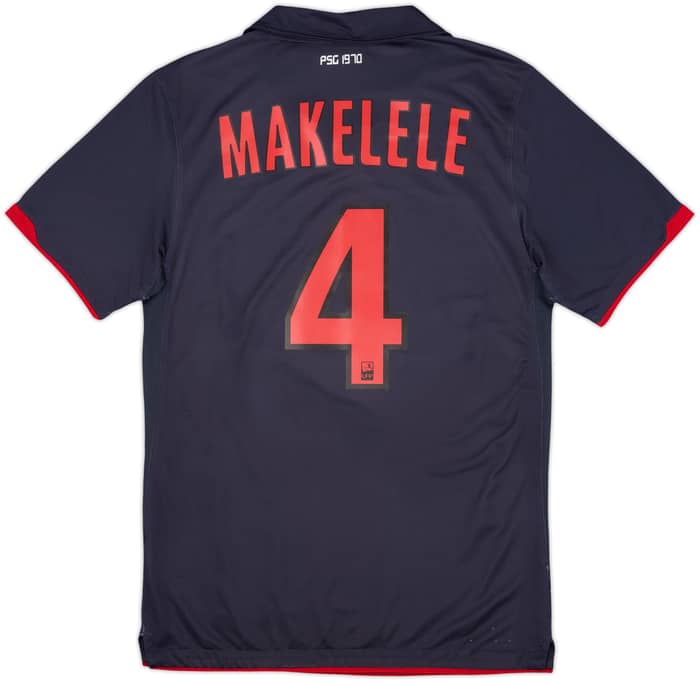 2010-11 Paris Saint-Germain Away Shirt Makelele #4 - 6/10 - (S)