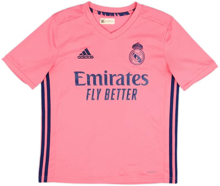 2020-21 Real Madrid Away Shirt - 7/10 - (L.Boys)