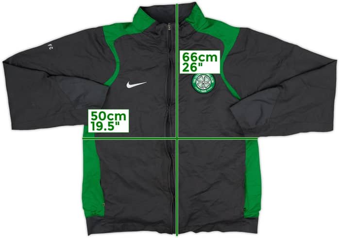 Chaqueta de chándal Nike del Celtic 2006-07 - 8/10 - (M)