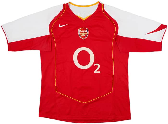 2004-05 Arsenal Home Shirt Henry #14 - 6/10 - (M)