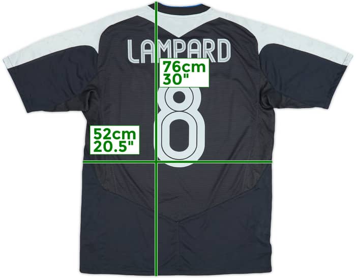 2004-05 Chelsea Camiseta Visitante Lampard #8 - 9/10 - (L)