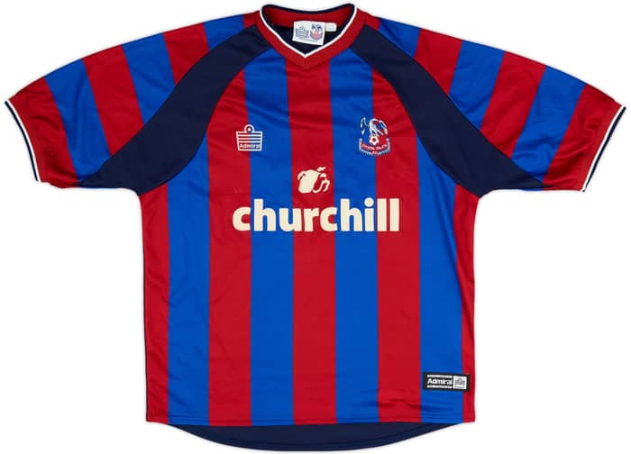 2003-04 Crystal Palace Home Shirt Mullins #7 - 6/10 - (L)