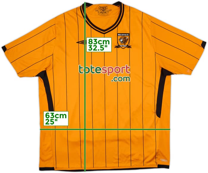 2009-10 Hull City Home Shirt Bullard #21 - 8/10 - (XXL)