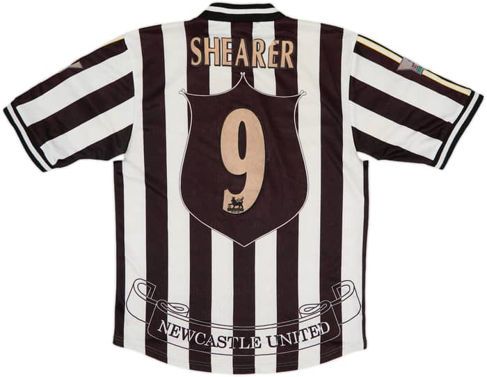 1997-99 Newcastle Home Shirt Shearer #9 - 4/10 - (M)