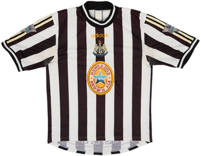 1997-99 Newcastle Home Shirt Shearer #9 - 4/10 - (M)
