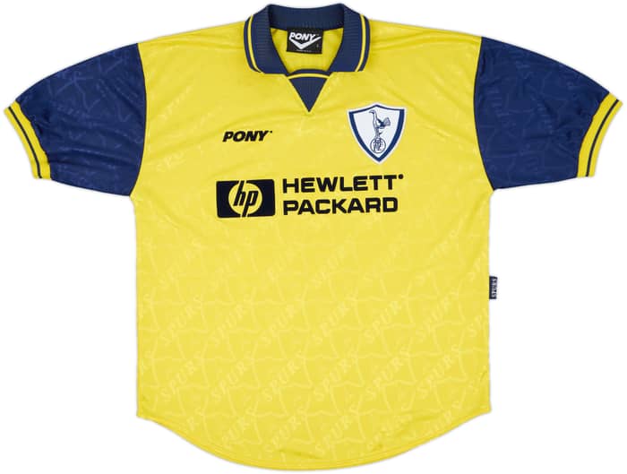 1995-97 Tottenham Third Shirt Sheringham #10 - 8/10 - (L)
