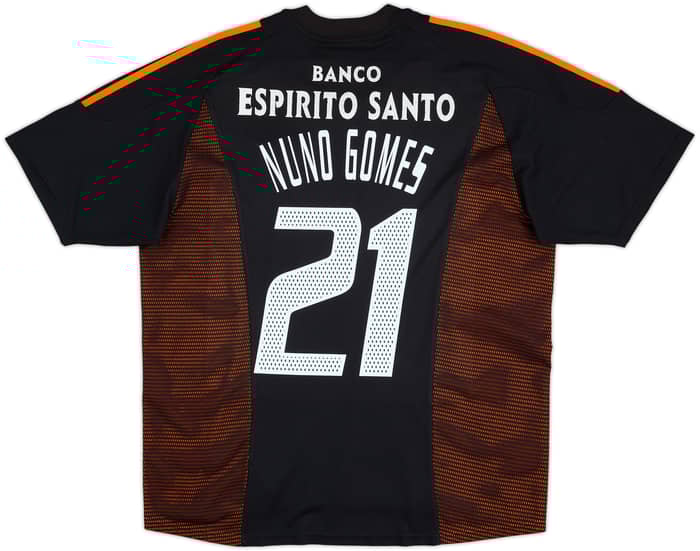 2002-03 Benfica Away Shirt Nuno Gomes #21 - 7/10 - (XL)