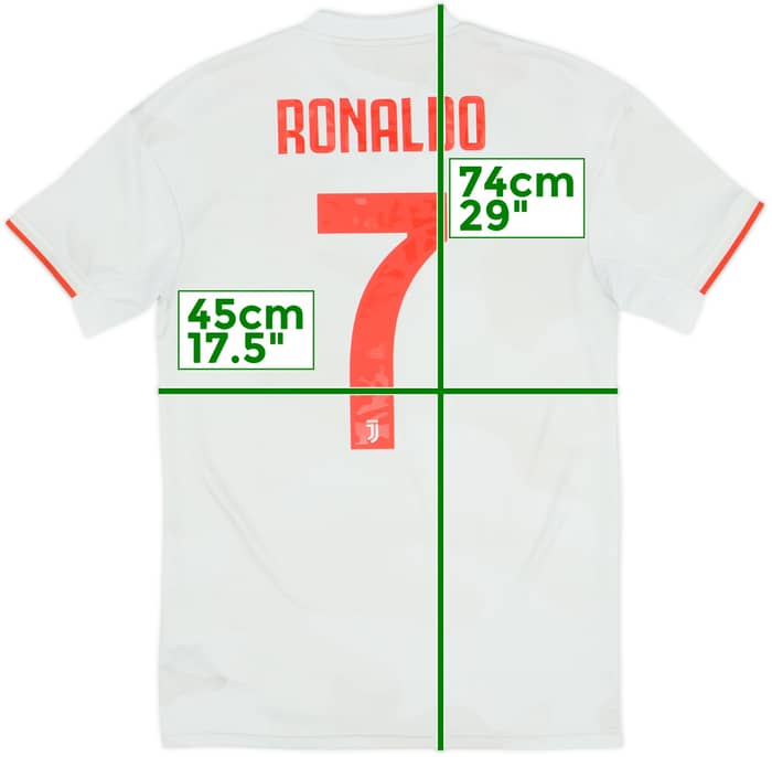 2019-20 Juventus Away Shirt Ronaldo #7 - 8/10 - (S)