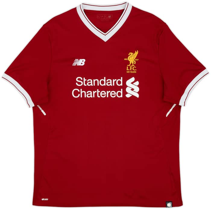 2017-18 Liverpool 125 Years Home Shirt M.Salah #11 - 6/10 - (L)