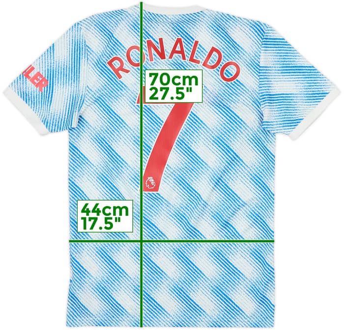 2021-22 Manchester United Camiseta Visitante Ronaldo #7 - 10/10 - (XS)