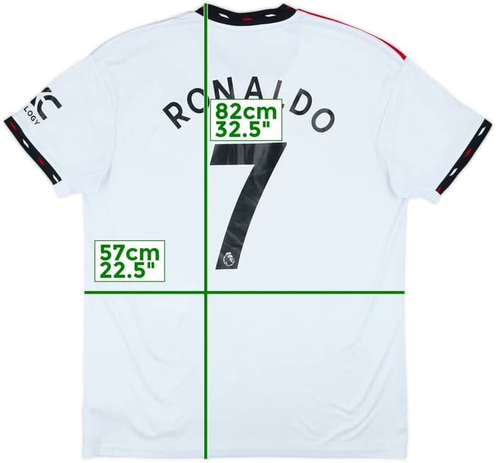 2022-23 Manchester United Camiseta de Visitante Ronaldo #7 - 6/10 - (XL)