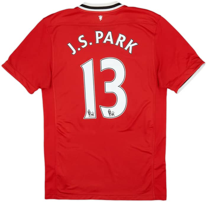 2011-12 Manchester United Camiseta Local J.S.Park #13 - 5/10 - (S)
