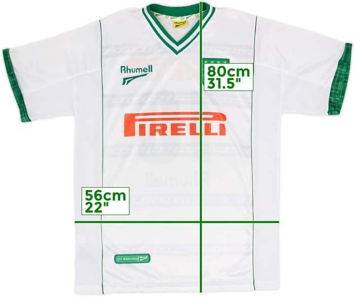 Camiseta de visitante del Palmeiras 2001 #10 - 8/10 - (XL)