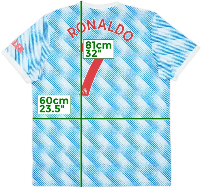 2021-22 Manchester United Away Shirt Ronaldo #7 - 6/10 - (XL)