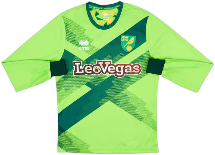 2018-19 Norwich City GK Shirt - 8/10 - (S)
