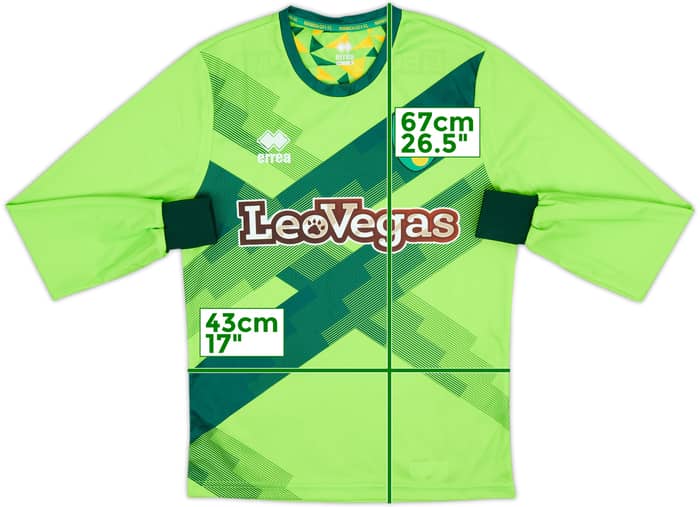 2018-19 Norwich City GK Shirt - 8/10 - (S)