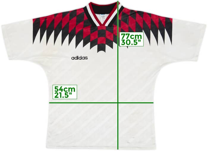 1994-96 Georgia Away Shirt #9 - 5/10 - (L)