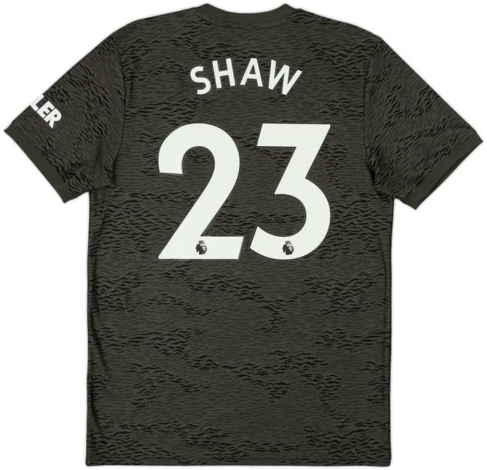 2020-21 Manchester United Away Shirt Shaw #23 - 10/10 - (M)