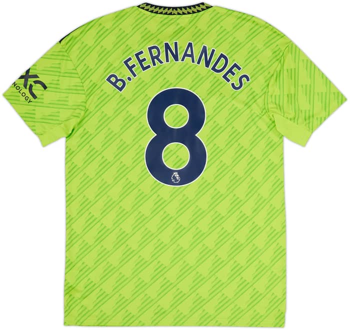 2022-23 Manchester United Tercera Camiseta B.Fernandes #8 - 9/10 - (M)