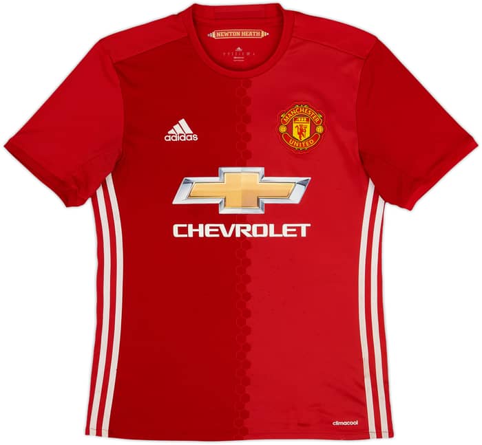 2016-17 Manchester United Home Shirt Pogba #6 - 5/10 - (S)