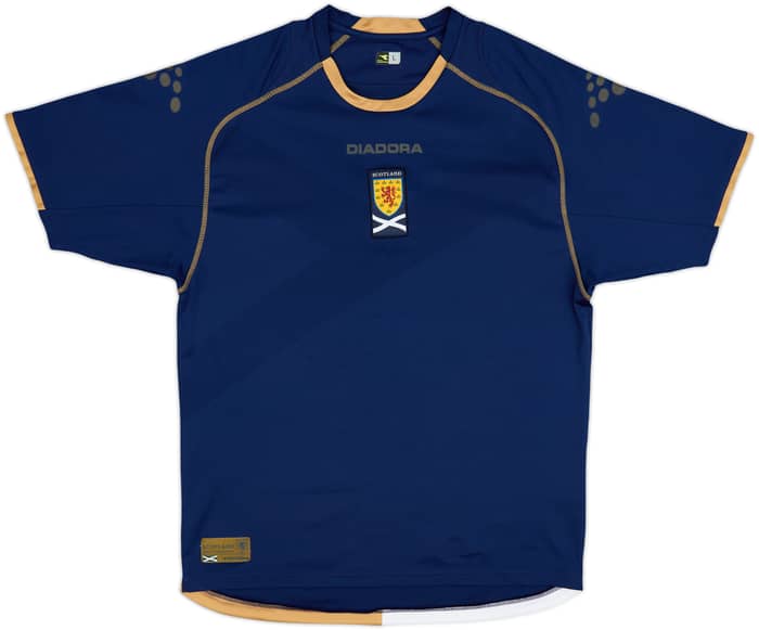 2007-08 Scotland Home Shirt - 8/10 - (L)