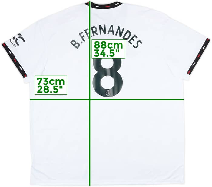 2022-23 Manchester United Away Shirt B.Fernandes #8 (3XL)