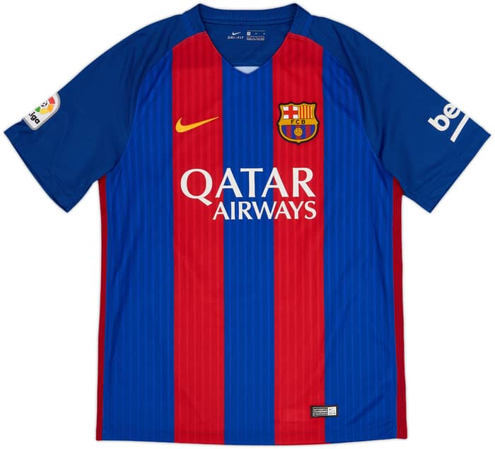 2016-17 Barcelona Home Shirt Messi #10 - 10/10 - (M)