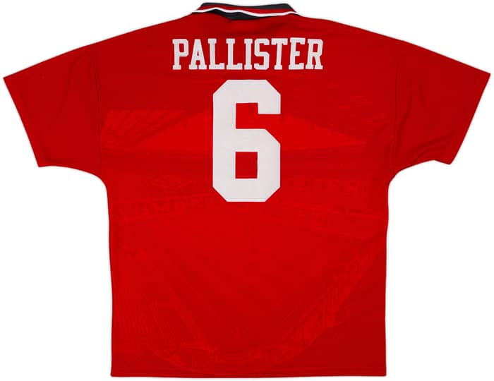 Camiseta de local del Manchester United 1994-96 Pallister #6 - 6/10 - (L)