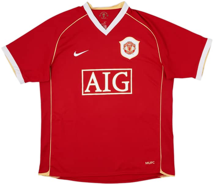 Camiseta de local del Manchester United 2006-07 Rooney #8 - 10/10 - (L)