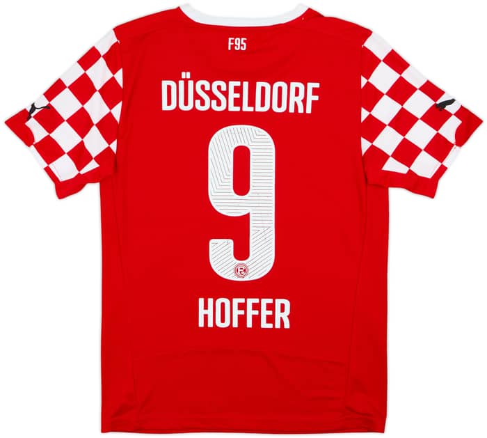 Camiseta de local del Fortuna Dusseldorf 2014-15 Hoffer #9 - 6/10 - (S)