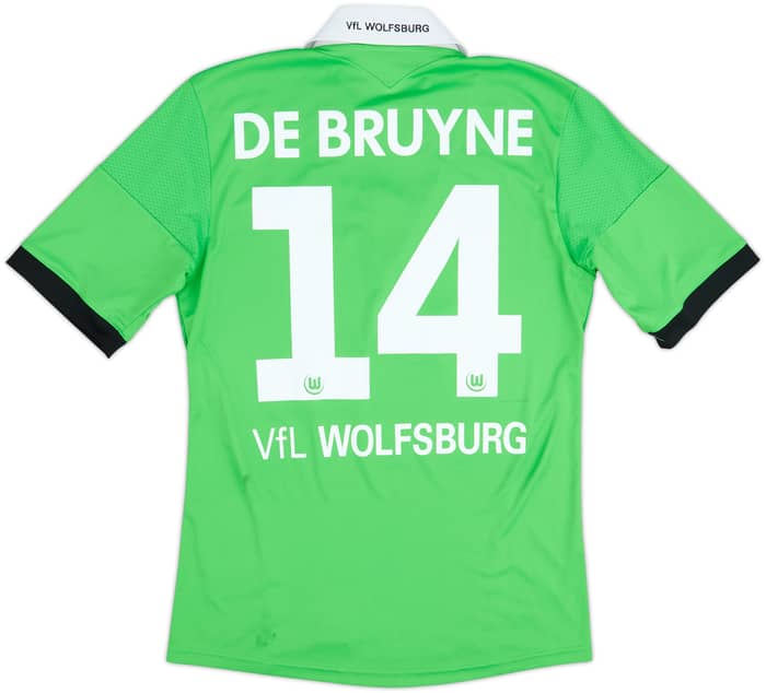 2013-14 Wolfsburg Away Shirt De Bruyne #14 - 7/10 - (S)